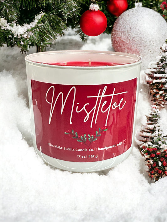 Mistletoe 3-Wick Soy Candle