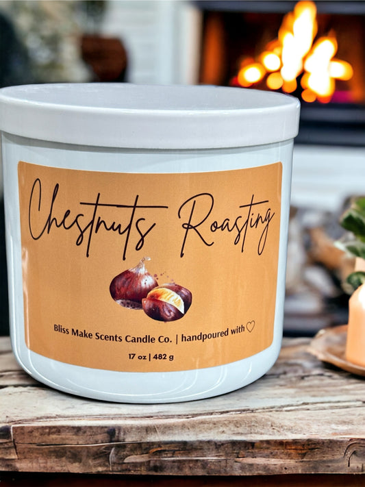 Chestnuts Roasting 3-Wick Soy Candle